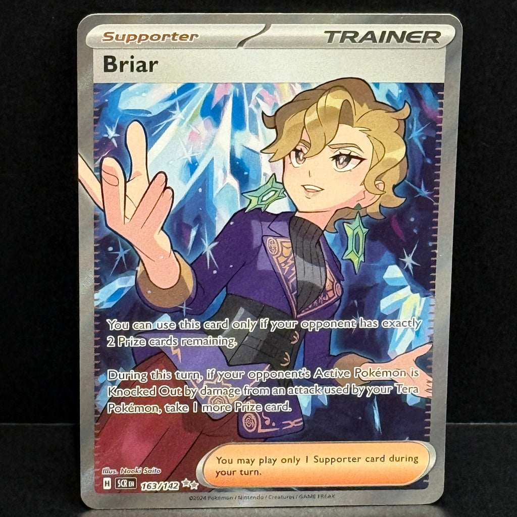 2024 Pokemon Stellar Crown 163/142 Briar Ultra Rare