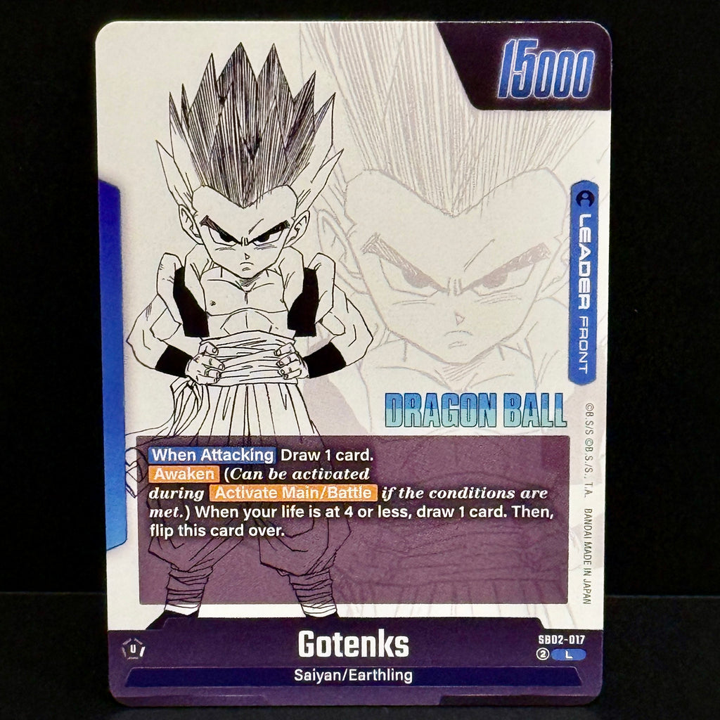 2025 Dragon Ball Manga Booster 02 SB02-017 Gotenks Leader