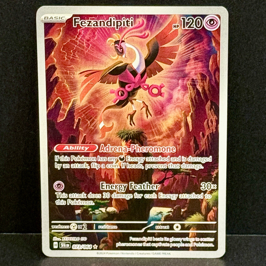 2024 Pokemon Shrouded Fable 073/064 Fezandipiti Illustration Rare