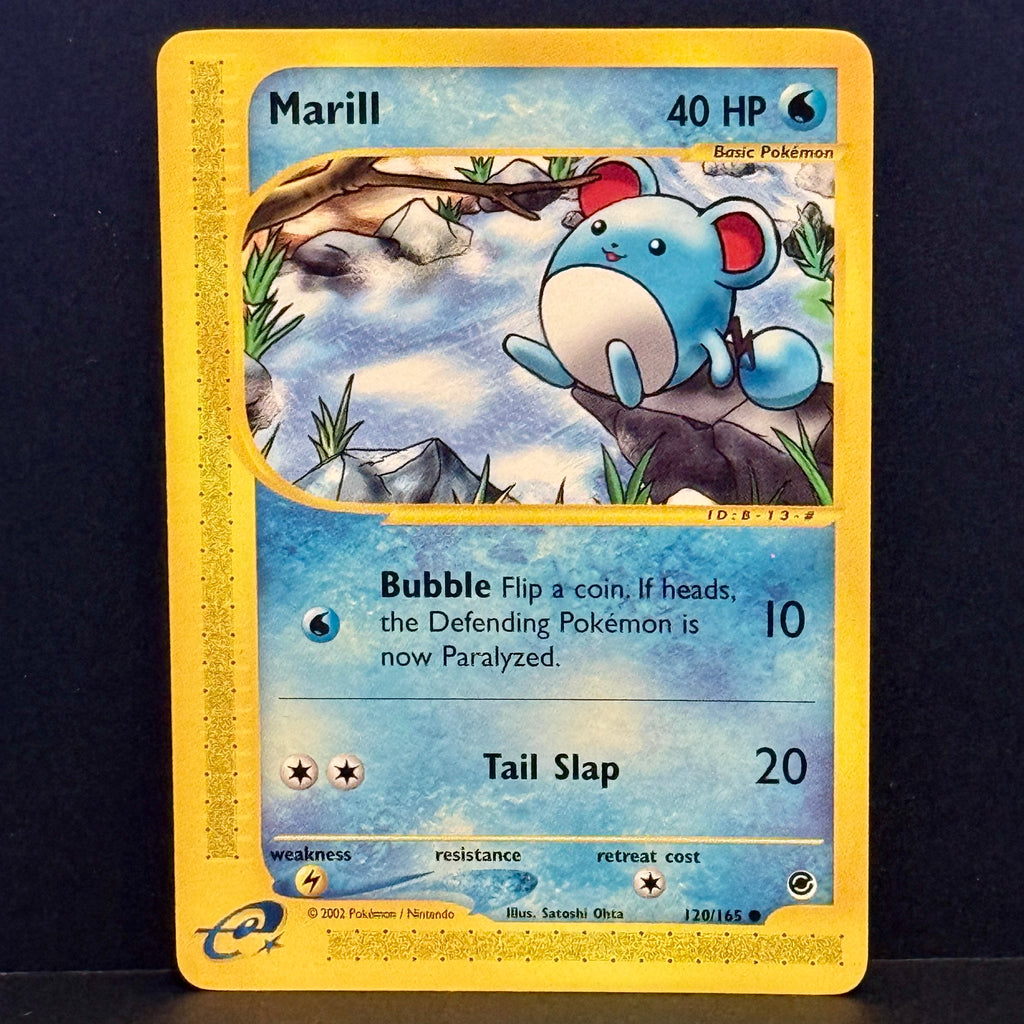 2002 Pokemon Expedition 120/165 Marill Common