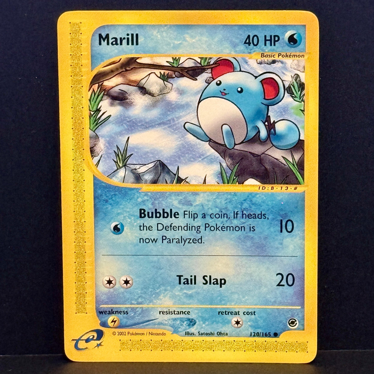 2002 Pokemon Expedition 120/165 Marill Common