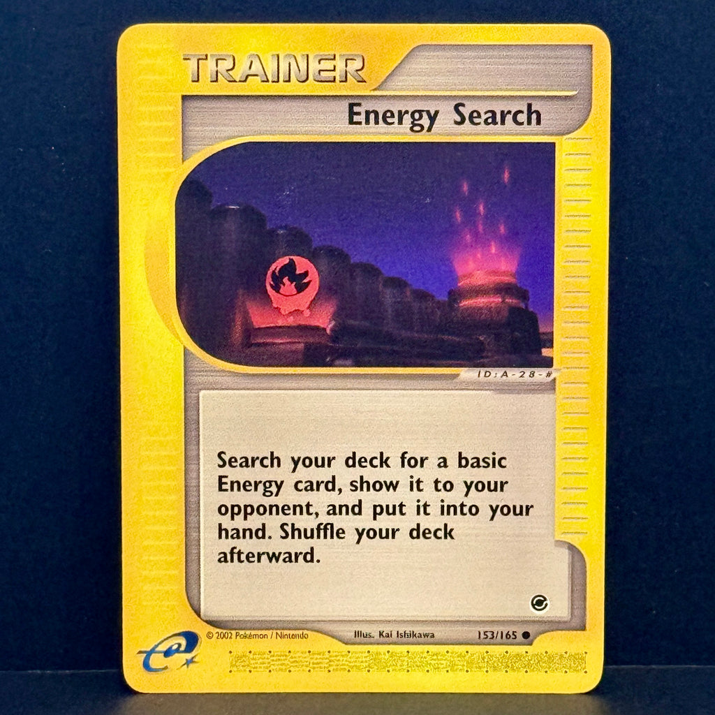 2002 Pokemon Expedition 153/165 Energy Search Common