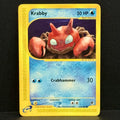 2002 Pokemon Expedition 115/165 Krabby Common
