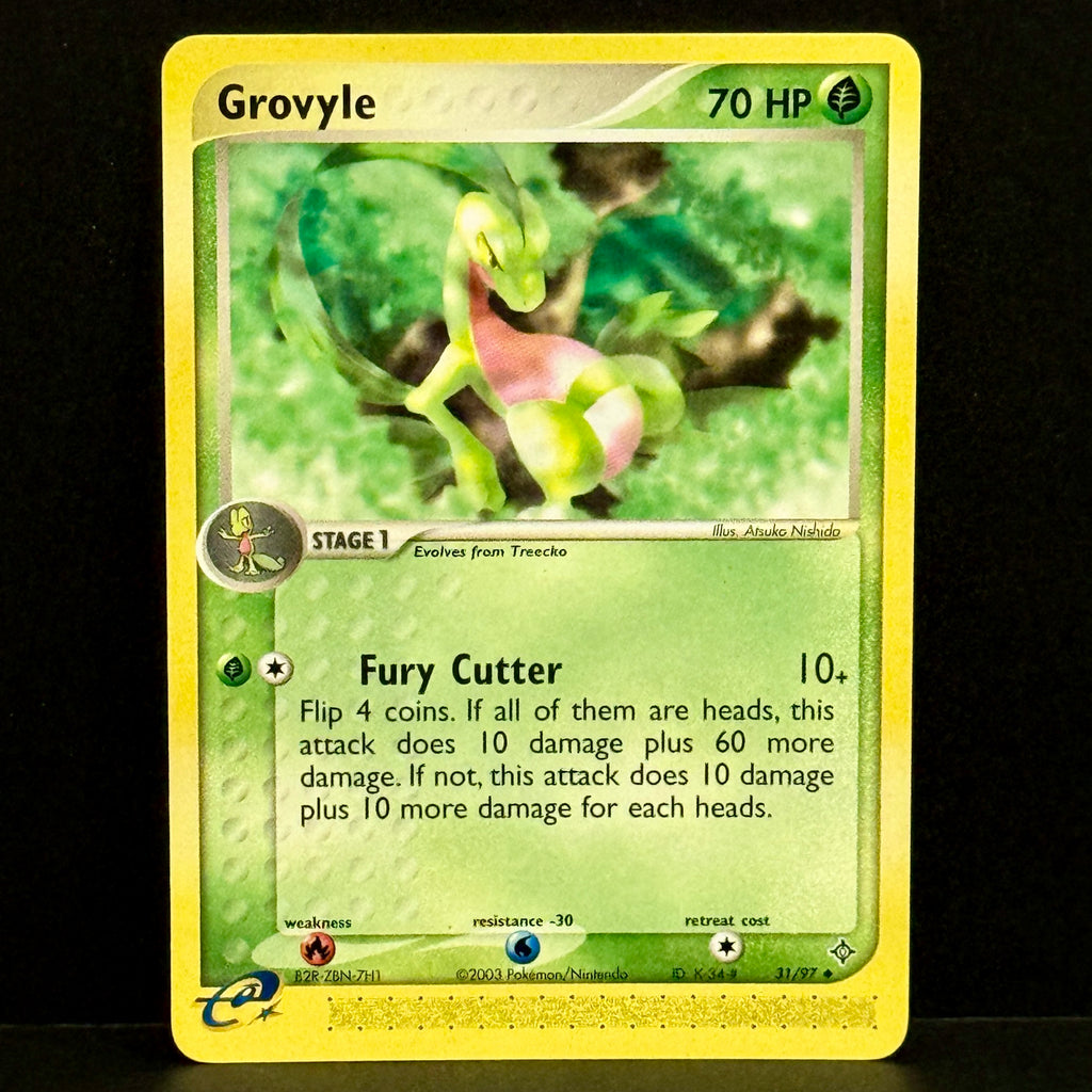 2003 Pokemon EX Dragon 31/97 Grovyle Uncommon