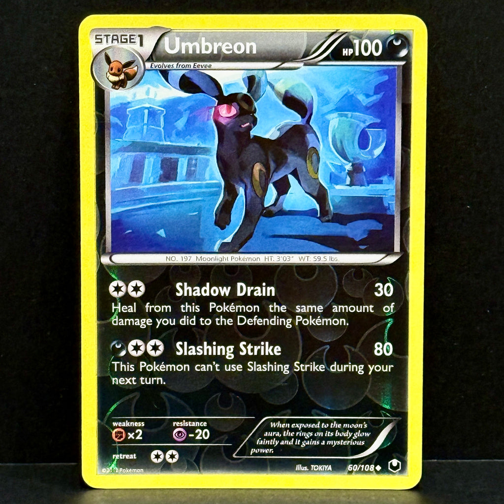 2012 Pokemon Dark Explorers 60/108 Umbreon Uncommon Reverse Holo
