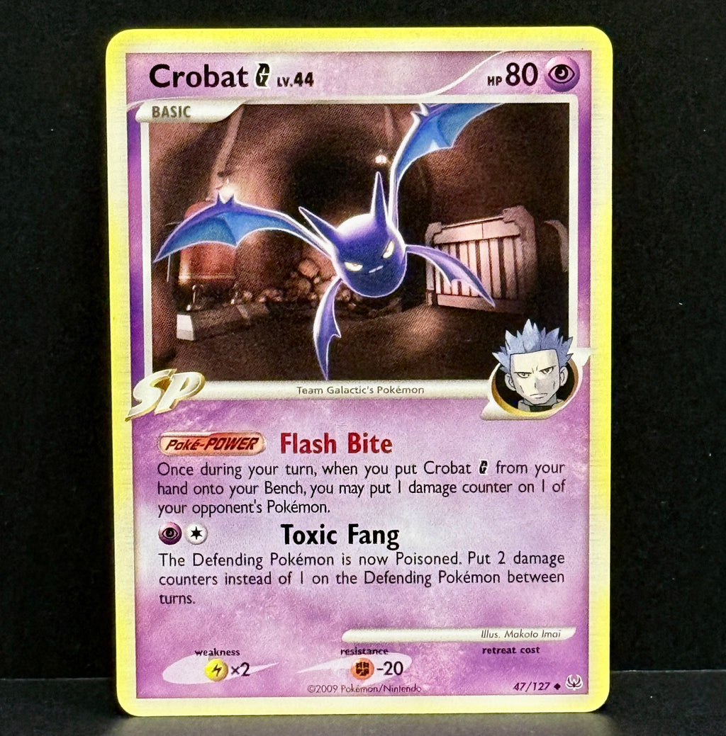 2009 Pokemon Platinum 47/127 Crobat G Uncommon